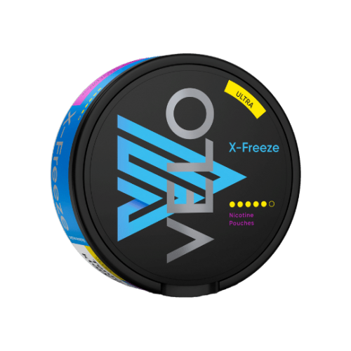 VELO X-Freeze Ultra Strong Nikotínové sáčky